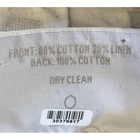 Luxury Queen Quilt Cotton & Linen Taupe & Cream 102" X 91" Portugal - Picture 3 of 7